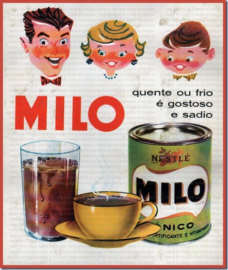 Santa Nostalgia: Milo - Hummmm, que delicioso!